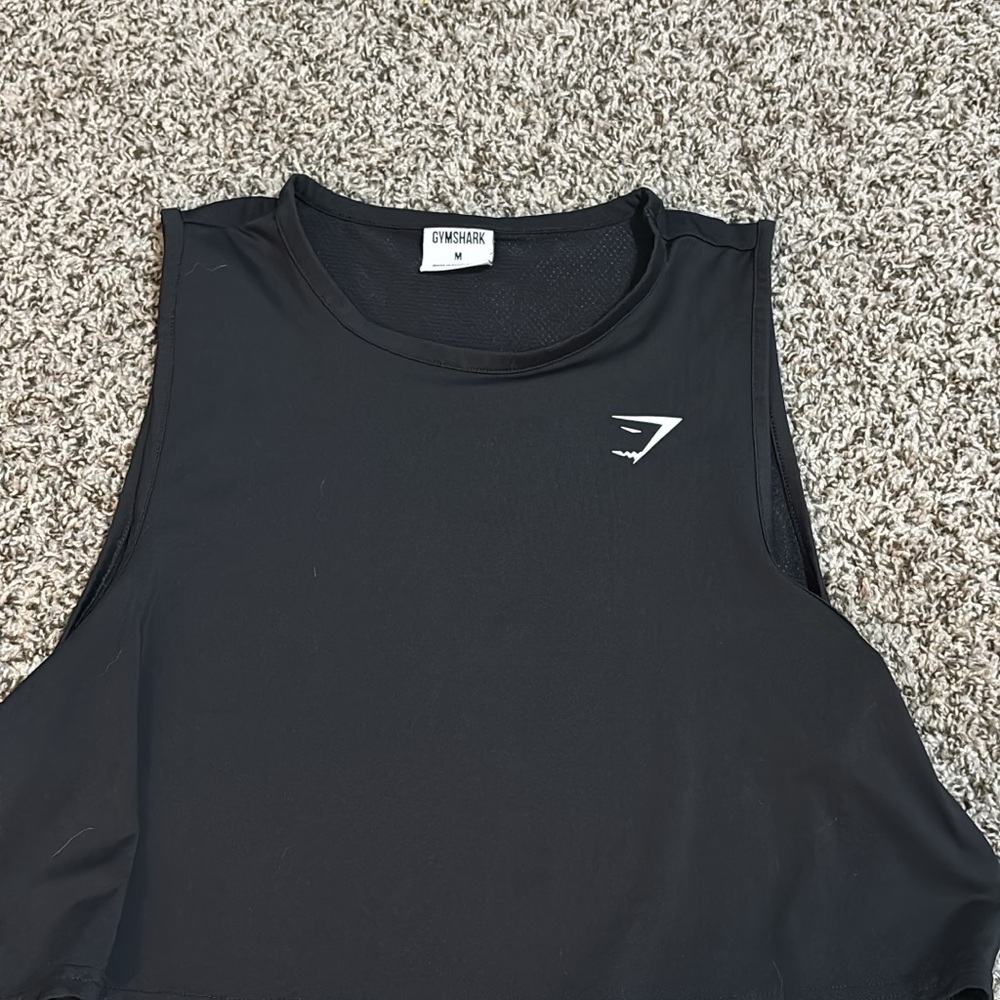 Gymshark Women's Black Muscle Tee